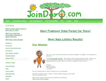 Tablet Screenshot of joindayo.com